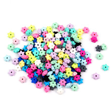 TYRY.HU 20pc/lot Silicone Teether Accessories Silicone Bead Teething Baby Teethers Necklace DIY Lentils 12*6mm BPA FREE 2024 - buy cheap