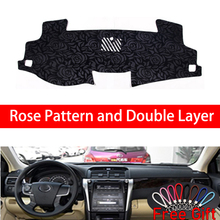 Rose Pattern For Toyota camry 2013 2014 2015 2016 Dashboard Cover Car Stickers Car Decoration Car Accessories Car Decals 2024 - buy cheap