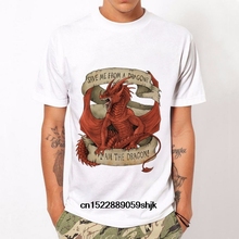 O mais barato Venda quente de Alta Qualidade Menino Homem Feroz dragão prints projeto Fresco dos homens t-shirt Dos Homens T-shirt Tops 2024 - compre barato
