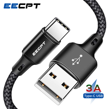 EECPT 3A USB Type C Cable for Samsung S9 S8 Fast Charging Wire Type-C Phone Charger Cable for Xiaomi Redmi Note 7 Huawei P30 P20 2024 - buy cheap