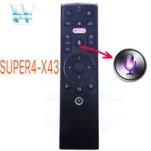 Super4-X43 Original para LETV, mando a distancia X55, X65, X60, con voz, NETFLIX, LeEco TV Pro 2024 - compra barato