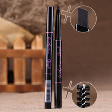 1 pcs  Waterproof Eyebrow Pencil Women Lady Eye Brow Pen With Brush Beauty Make-Up Cosmetic Tools 5 Colors 2024 - buy cheap