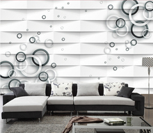 Custom 3D large murals, modern minimalist de parede Papel, TV background wall, bedroom wall paper 2024 - buy cheap