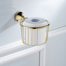 White Toilet Paper Holder Black Gold Chrome Bronze Vintage Bathroom WC Tissue Paper Towel Rack Storage Basket Decorative Shelf 2024 - buy cheap