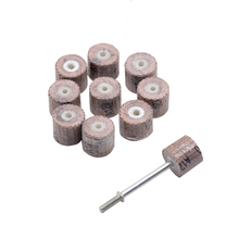 10pcs/lot Sandpaper Circle Grinding Wheel Accessories With Connecting Rod For Electric Grinding Polishing tool cnc part 2024 - buy cheap