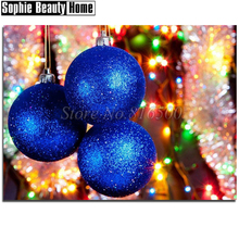 5D DIY Full Drill Diamond Painting Gift Balls Diamond Embroidery Cross Stitch Rhinestone Mosaic Christmas Decor for Home 18A159 2024 - buy cheap