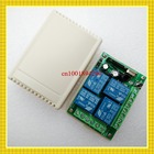 Interruptor remoto dc 24v 4ch 315/433mhz, controle remoto sem fio rf código de aprendizagem 10a, transmissor receptor, ask smart home rm2 rm-pro - especificações