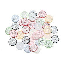 LF 50Pcs Resin Elephant Sewing Buttons With 2 Hole For Cloth Needlework Flatback Scrapbooking Crafts Decorative Diy Accessories 2024 - buy cheap