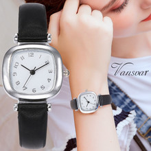 Susenstone Newv Strap Watch Analógico Casual Pulseira de Couro de Quartzo das Mulheres Relógio de luxo relógio de Pulso Relógio de Pulso Presente Reloj femenino 2024 - compre barato