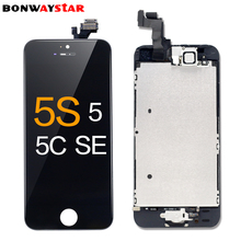 Full assembly LCD screen for iPhone 5/5C/5S/SE Display LCD Touch Screen Digitizer full Replacement pantalla+Home Button+Camera 2024 - buy cheap