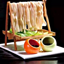 Cesta de bambu para sushi estilo japonês, bandeja para sashimi, para carne e vegetais, com base natural, 1 peça 2024 - compre barato