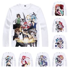 The Testament of Sister New Devil T-Shirts Men Hip Hop Multi-style Long Sleeve Anime Shirt Mio Naruse Cosplay Motivs Anime Shirt 2024 - buy cheap