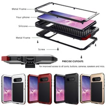 New Arrival For Samsung Galaxy S10 Plus S10e Metal Aluminum Armor Shockproof Heavy Duty Case Protective Cover For Samsung S10 2024 - buy cheap