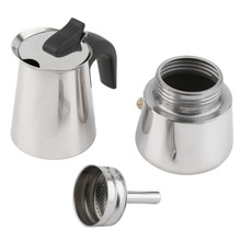 2/4/6 cups High quality Moka coffee kettle maker/moka pot,Espresso kettles coffee makers pot stainless steel moka coffee machi 2024 - buy cheap