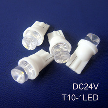 High quality 24v T10 led car Instrument lights,w5w 194 168 24v LED indicating lamp free shipping 100pcs/lot 2024 - buy cheap