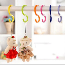 New Arrival 6 Pcs S Shape Hooks Plastic Hanger Clasp Rack Clothes Pot Pan For Sale 2024 - buy cheap