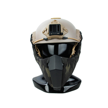 Новинка 2018, MCBK высокоогранённый морской тактический шлем, маска Мультикам, черная тактическая маска, подходит для шлема 2024 - купить недорого