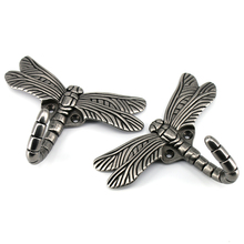 2PCS Antique Silver Coat hooks wall mounted home decoration Dragonfly hook key hanger decorative robe hooks 2024 - buy cheap