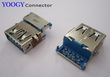 Conector USB 3,0 hembra, 10 Uds., compatible con Lenovo, B40-30, E40-30, G40-45, E50-30, ordenador portátil, placa base, enchufe USB 3,0 2024 - compra barato