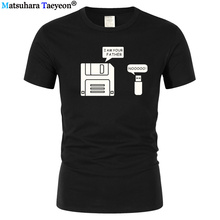 New Men's Tshirt USB Floppy Disk I am Your Father T Shirt Men Cotton Short Sleeve Humor Disk T-shirt Casual T217 2024 - buy cheap