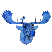 DIY 3D Wooden Animal Deer Head Art Model Home Office Wall Hanging Decoration Storage Holders Racks Home Decoration Accessories 2024 - buy cheap
