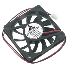 Gdstime-ventilador de refrigeración Axial, 2 pines, 60mm, 6010S, 60x60x10mm, 24V, CC, 10 Uds. 2024 - compra barato