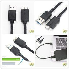 Usb 3.0 cabo de transferência de dados usb 3.0 cabo de extensão para disco rígido externo hdd para computador portátil um macho a micro b 2024 - compre barato