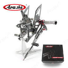 Arashi CNC Adjustable Footrest For HONDA CBR300R / ABS 2015 - 2021 Rider Foot Pegs Rearset CBR300 CBR 300R CBR 300R 15 2016 2017 2024 - buy cheap