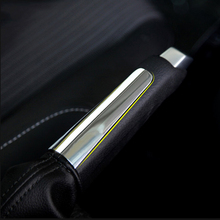 Car styling abs chrome trim handbrake handle cover stickers For Ford Focus 2 3 2009 2010 2011 2012 2013 2014 2015 accessories 2024 - buy cheap