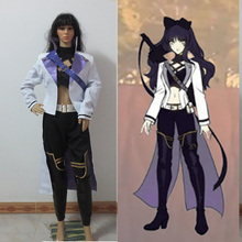 RWBY BLACK TRAILER Blake Belladonna Cosplay Costume Custom Made Halloween Blake Costume 2024 - buy cheap