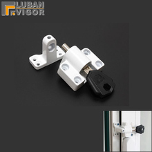 Casement window locks, White, easy to install,aluminum/steel/security locks,sliding doors/windows,children safety lock 2024 - buy cheap