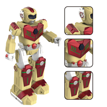 Liga de voz-ativado figura de ação robô brinquedos diecast educacional inteligente dança cantar robô modelo para crianças menino comunicação estudo 2024 - compre barato