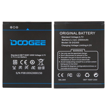 Bateria original B-DG300 bdg300 de siyaa para doogee dg300 2500mah baterias de substituição bateria do telefone móvel polímero de lítio 2024 - compre barato