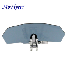 MoFlyeer-Deflector de parabrisas Universal ajustable para motocicleta, parabrisas transparente para Kawasaki, BMW, Ducati, Honda, Benelli, KTM 2024 - compra barato