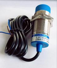 Sensor de proximidade capacitivo gêmeo/ay dc 6-36v pnp 3 fios nc, 30mm de diâmetro, 1-25mm alcance detector 2024 - compre barato