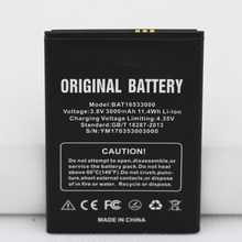 5pcs/lot ISUNOO 3000mAh replacement Battery BAT16533000 for DOOGEE X9 X9S 5.5inch Phone Batteries 2024 - buy cheap