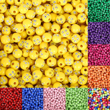 100pcs 8mm Multicolor Cheap Acrylic Beads Round Loose Spacer Beads For Jewelry Making Handcarft DIY Necklace Bracelet 2024 - buy cheap