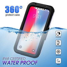 100% Waterproof Case For IPhone Xr MAX XR XS X IP68 Diving Swimming Water/Dirt/Shock Proof Phone Bag Cases for IPhone XR X 2024 - buy cheap