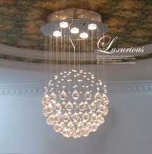Lâmpada led de luxo em cristal, lâmpada led de alta qualidade para sala de estar, corredor, corredor e corredor 2024 - compre barato