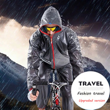 JPZYLFKZL Hot Raincoat Sets Men/Women Bicycle raincoat  Poncho Windcoat Jacket Windproof Bike Waterproof Outdoor rain coat men 2024 - buy cheap