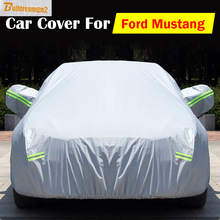 Buildreamen2 Full Car Cover Sun Rain Snow Resistant Anti UV Scratch Protector Cover Dust Proof Waterproof For Ford Mustang 2024 - buy cheap
