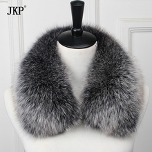 New 100% Real Fox Fur Collar 60cm Scarf Womens Genuine Natural Fox Fur Scarves Collar 2024 - buy cheap