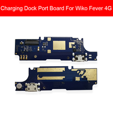 Cargador Micro USB para WiKO Fever 4G conector de carga USB y micrófono Jack Board reparación piezas de repuesto 2024 - compra barato
