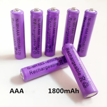 Rechargeable Battery AAA 1800mAh 1.2V NI-MH LED Toys Player Toys Recycling Batteries Mix Colors GTL EvreFire 2024 - buy cheap