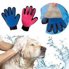 Pet Hair Glove Comb Dog and Cats Grooming Pet brush Glove Deshedding Gentle Efficient Dogs Glove Brush Comb For Cats 2024 - buy cheap