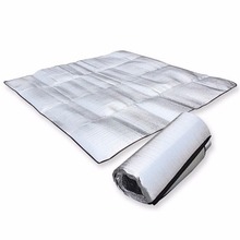 Double Sided Foldable Waterproof Aluminum Foil Mat Portable Outdoor Travel Beach Mat Sleeping Mattress for Camping Hiking NEW 2024 - buy cheap