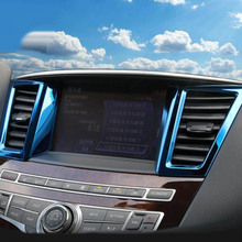 Consola Central de salpicadero, salida de ventilación GPS, marco decorativo, pegatina, cubierta embellecedora para Infiniti QX60 JX35, accesorios interiores 2024 - compra barato