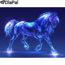 DIAPAI Diamond Painting 5D DIY 100% Full Square/Round Drill "Animal horse" Diamond Embroidery Cross Stitch 3D Decor A24555 2024 - buy cheap