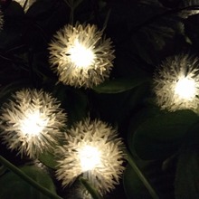 YIYANG Navidad Luces Solar Fairy LED String Lights Snow Ball Lamps 20LED 4.8M Outdoor Christmas New Year Festival Garden Decor. 2024 - buy cheap