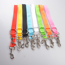 8 color New Double Multiple Dual Coupler 2 Way Two Pet Dogs Polyester Dog Pet Walking Leash Puppy Leads 2024 - buy cheap